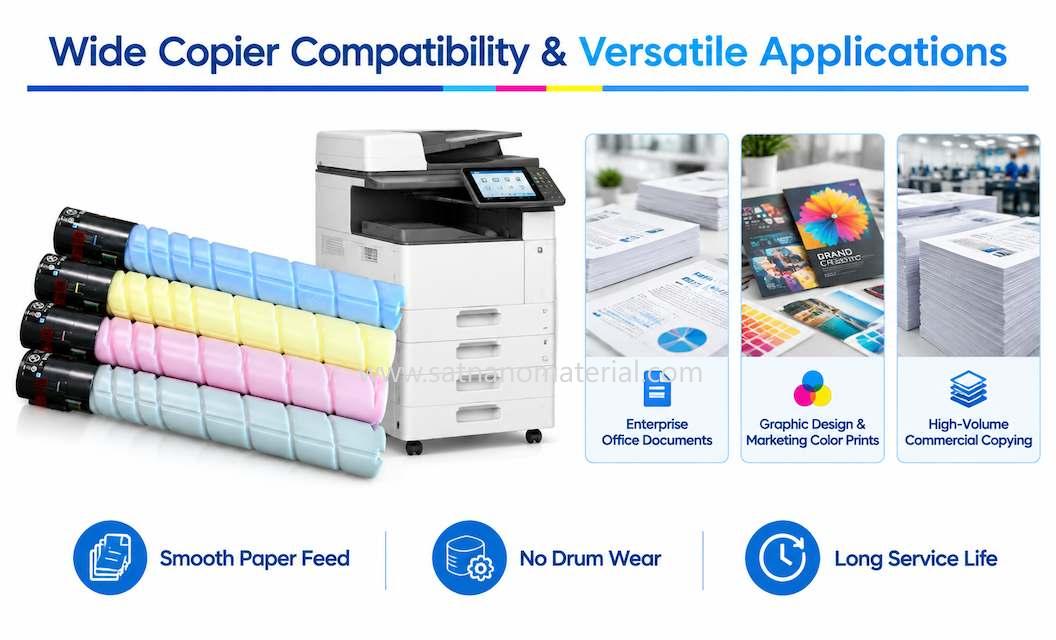 Premium High-Yield Compatible Color Copier Toner Cartridges (TN324 Powder Box) Premium High-Yield Compatible Color Copier Toner Cartridges (TN324 Powder Box)